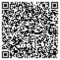 QR code with A M F contacts