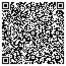 QR code with B 96 Nails contacts