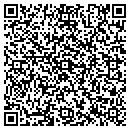 QR code with H & B Quality Tooling contacts