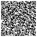 QR code with P & C Trucking contacts