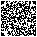 QR code with B & F Motel contacts