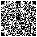 QR code with M & S Excavating contacts