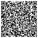 QR code with H & R Corp contacts