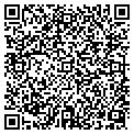 QR code with H B & G contacts