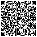 QR code with B & C Glass & Mirror Co contacts