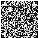 QR code with H & R Farms contacts