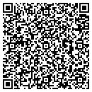 QR code with H & D Dozing contacts