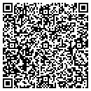 QR code with C & B Fence contacts