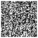 QR code with K & D Printing contacts