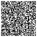QR code with 3 Day Blinds contacts