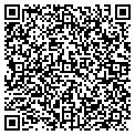 QR code with P & M Communications contacts