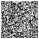 QR code with D Hugenberg contacts