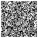 QR code with P V Service Inc contacts