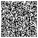 QR code with B & M Studio contacts