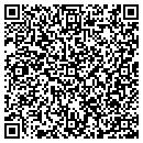 QR code with B & C Hosiery Inc contacts