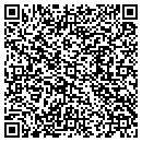 QR code with M F David contacts