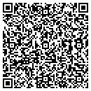 QR code with C & M Barber contacts