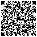QR code with V Rader Interiors contacts
