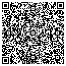 QR code with T & E Coin contacts