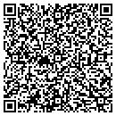 QR code with P J's Pro Detailing Co contacts