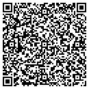 QR code with H E Miller Architect contacts