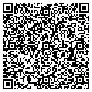 QR code with D E Storage contacts