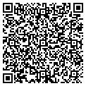 QR code with B & A Auto Sales contacts