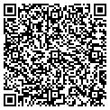 QR code with B R K contacts
