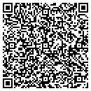 QR code with H & B Mini Storage contacts