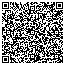 QR code with P & J Auto Sales contacts
