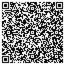 QR code with E & H Electronics contacts