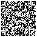 QR code with P & J Oil contacts