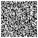 QR code with 3 Shoes Inc contacts