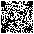 QR code with R Fisher contacts