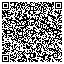 QR code with P P G Auto Glass contacts