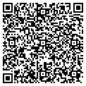 QR code with D & H contacts