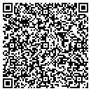 QR code with B & M Service Center contacts