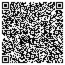 QR code with K V K Inc contacts