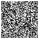 QR code with C & C Cycles contacts
