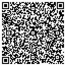 QR code with P & D Center contacts