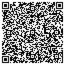 QR code with H F Huster Co contacts