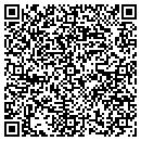 QR code with H & O Dental Lab contacts