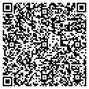 QR code with H & B Service contacts