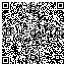 QR code with H R Gevity contacts