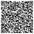 QR code with H Construction contacts