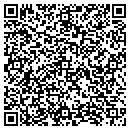 QR code with H and S Appliance contacts