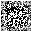 QR code with C & W Saddle contacts