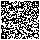 QR code with H & W Marine contacts