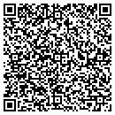 QR code with P & D Transportation contacts