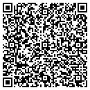 QR code with H R Factor contacts